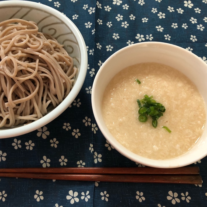 夏バテ予防にも☆つけとろ蕎麦